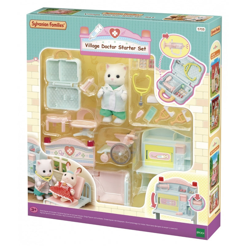 Afbeelding laden in galerijviewer, Sylvanian families 5705 dokter speelset
