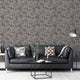 Noordwand behang leopard print zwart