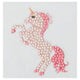 Basic crystal art diamond painting eenhoorn sticker