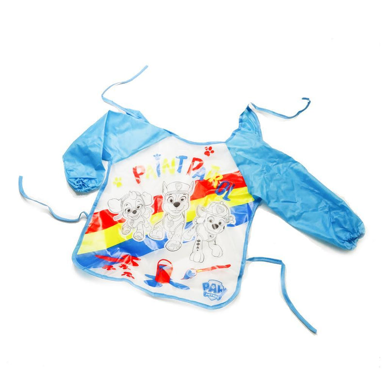 Afbeelding laden in galerijviewer, Paw patrol vingerverfset met schort blauw
