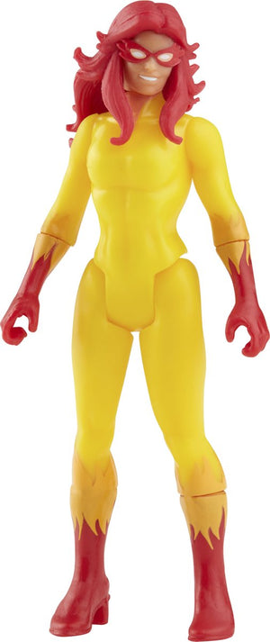 Marvel legends retro collection: firestar - speelfiguur