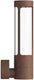 Nordlux wandlamp buiten corten - gu10 fitting - ip44 - helix