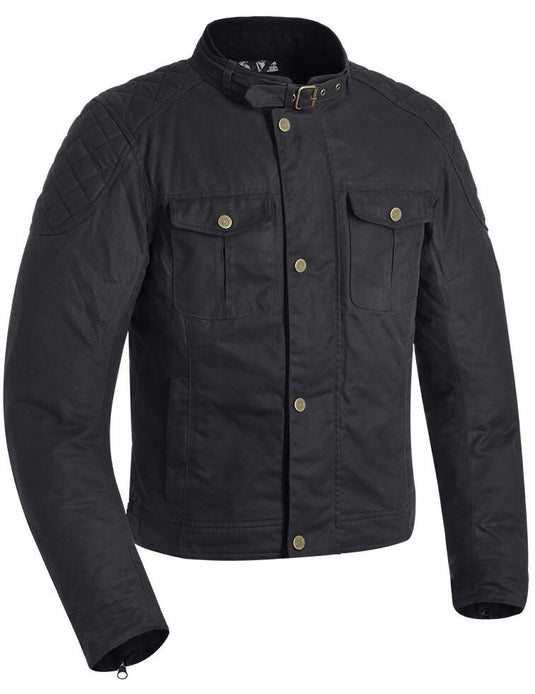 Oxford jas holwell 1.0 jacket holwell 1.0 wax cotton black 5xl