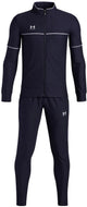 Under armour ua b challenger tracksuit-blu jongens trainingspak - midnight navy - wit 152