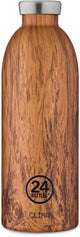 24bottles thermosfles clima bottle sequoia wood 850 ml
