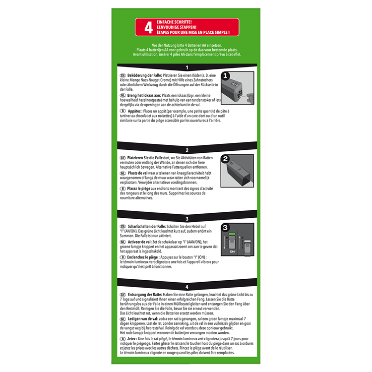 Afbeelding laden in galerijviewer, Pro-tect 1076862 - val ratten electronic 1st protect home | 1 stuks
