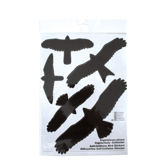 Bsi vogelstickers 5 stuks 14-27cm