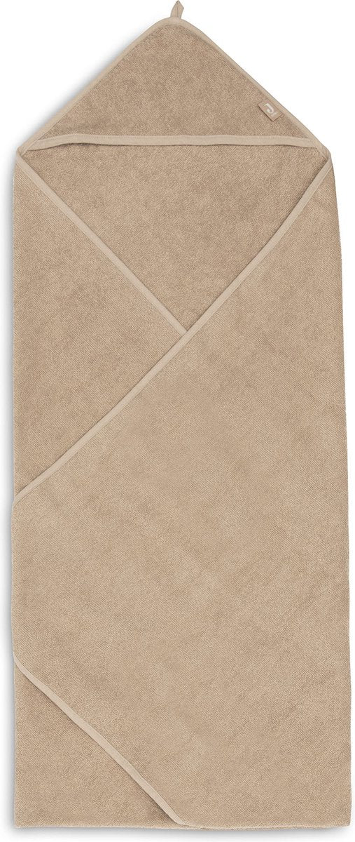 Jollein badcape badstof 100x100cm biscuit