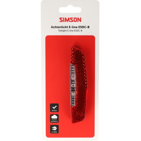 Afbeelding laden in galerijviewer, Simson achterlicht aurora e-line e50c-b
