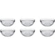 Duralex schaal lys stapelbaar rond hardglas 125ml 9cm 6 stuks