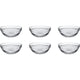 Duralex schaal lys rond stapelbaar 200ml hardglas 6 stuks 10,5x4.3cm