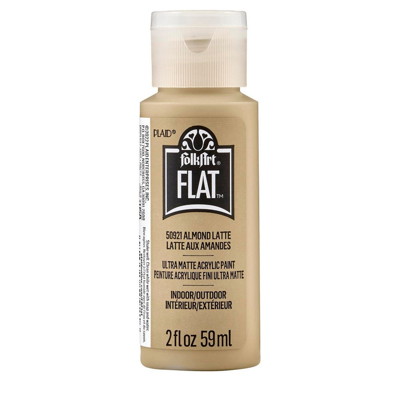 Afbeelding laden in galerijviewer, Folkart • flat ultra matte acrylic paint almond latte 59ml
