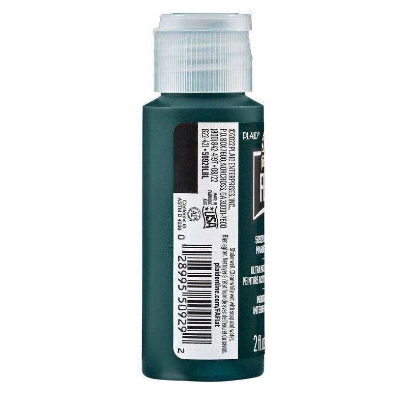 Afbeelding laden in galerijviewer, Folkart • flat ultra matte acrylic paint deep marine 59ml
