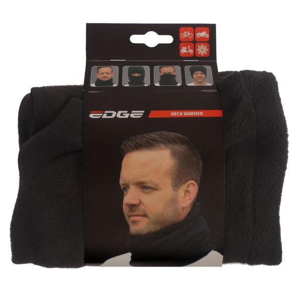 Afbeelding laden in galerijviewer, Edge multifunctionele nekwarmer - polyester - zwart
