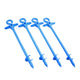 Bluescrew kunststof grond ankers klein - set van 4