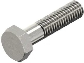 Bout 6k m16x160 d931 rvs a4 | 25 stuks