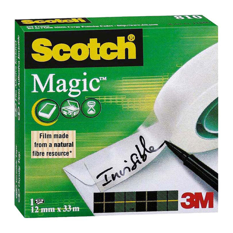 Afbeelding laden in galerijviewer, Quantore plakband scotch magic 810 mat - 12mmx33m
