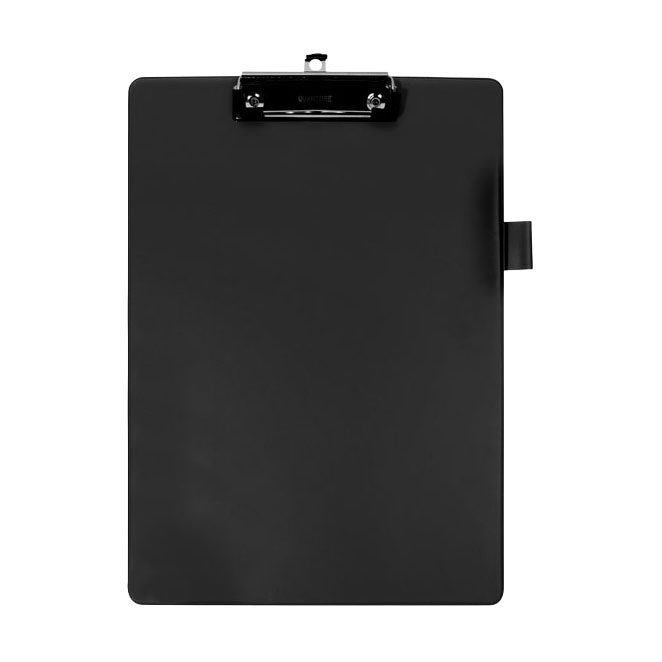 Afbeelding laden in galerijviewer, Quantore klembord a4 zwart met 100mm klem + penlus
