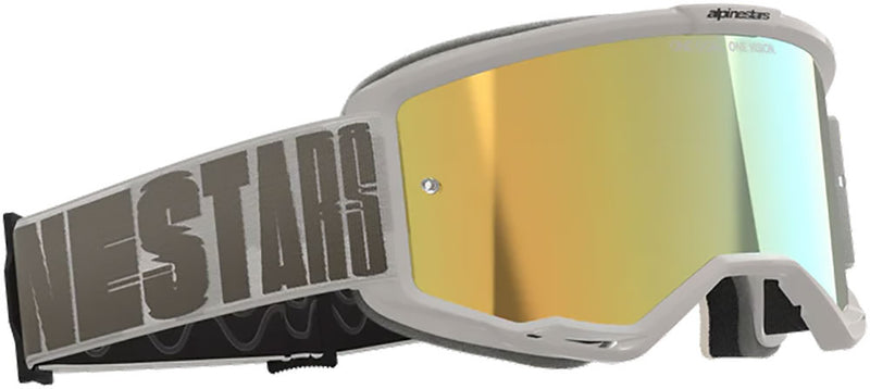 Afbeelding laden in galerijviewer, Alpinestars vision 5 hollow (mirror gold) - mtb goggle
