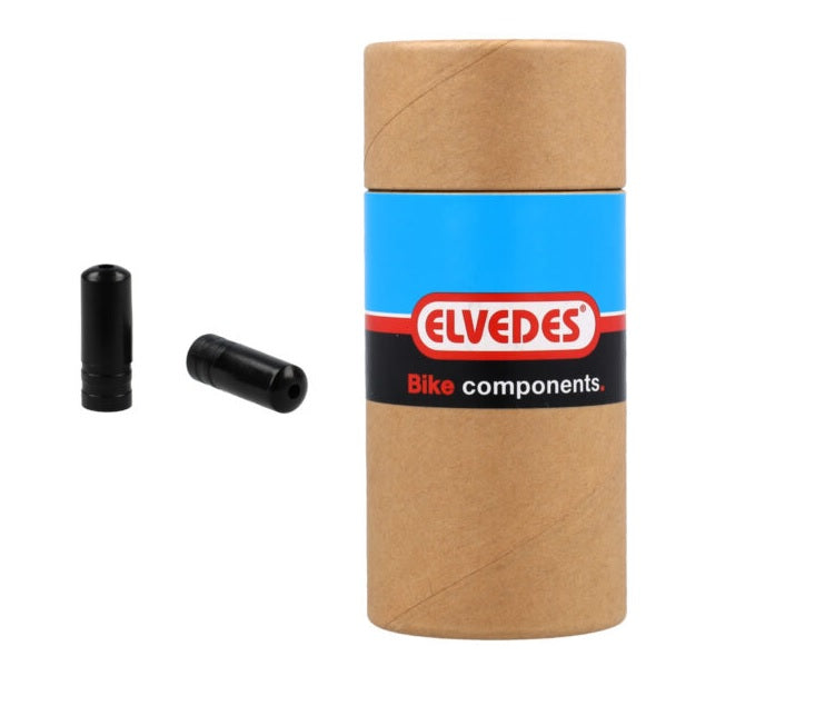 Afbeelding laden in galerijviewer, Elvedes cable systems bv kabelhoedjes ø5,0mm pvc - zwart
