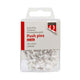 Quantore punaises wit, 40st.
