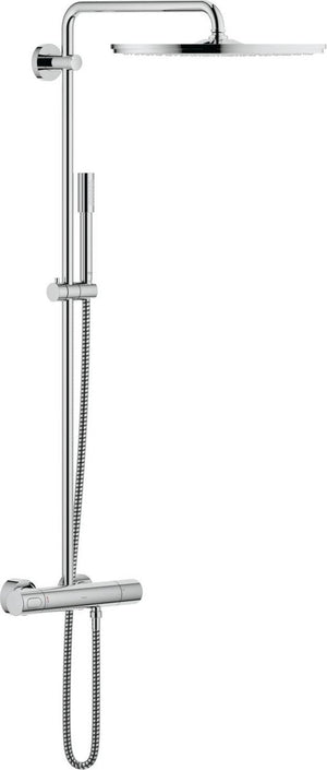 Grohe rainshower douchesysteem - regendouche ã¸ 40 cm - inclusief thermostaatkraan - 15 cm hartafstand - 27174001
