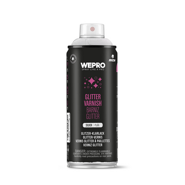 Mtn 1070464 - pro glitter varnish: silver | 3 stuks