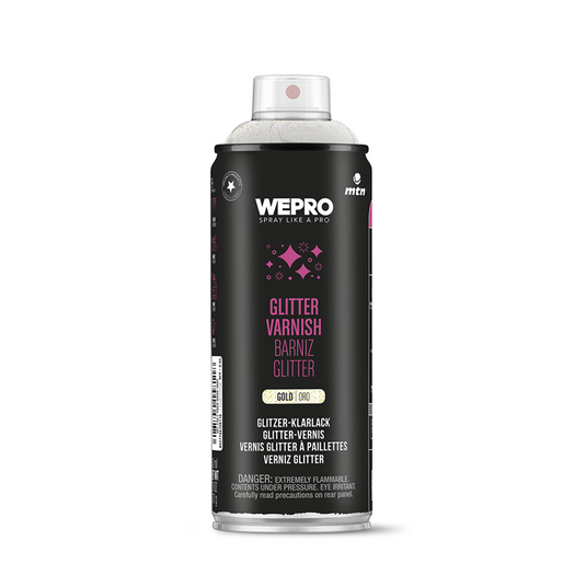 Mtn 1070466 - pro glitter varnish: gold | 3 stuks