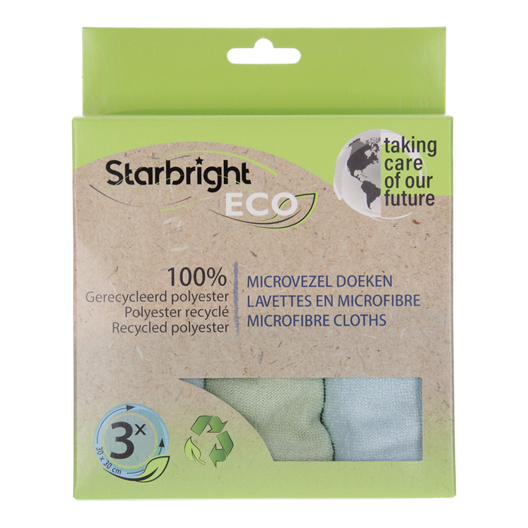 Afbeelding laden in galerijviewer, Starbright 1074492 - microvezel gerecycleerde weft doek 30x30cm 250g sqm 3 st | 6 stuks
