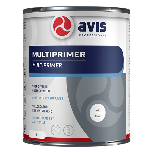 Avis professional 1074387 - avis multiprimer wit 1lt | 1 stuks