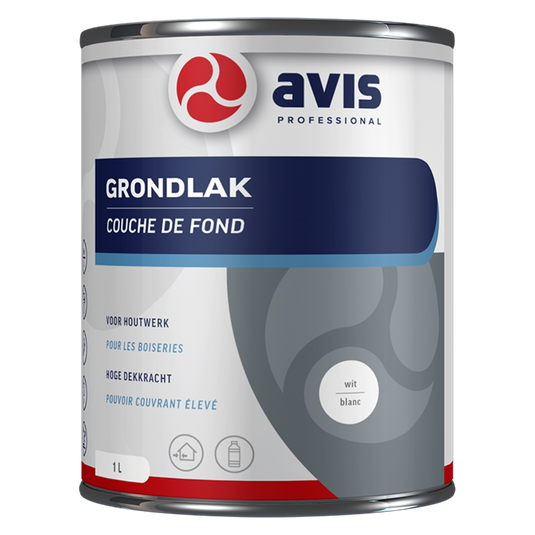 Avis professional 1074393 - avis grondlak wit 1lt | 1 stuks