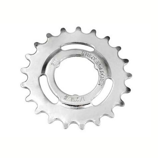 Sturmey-archer europa n.v. tandwiel 22 1 8 sturmey archer opsteek doorgezet zilver