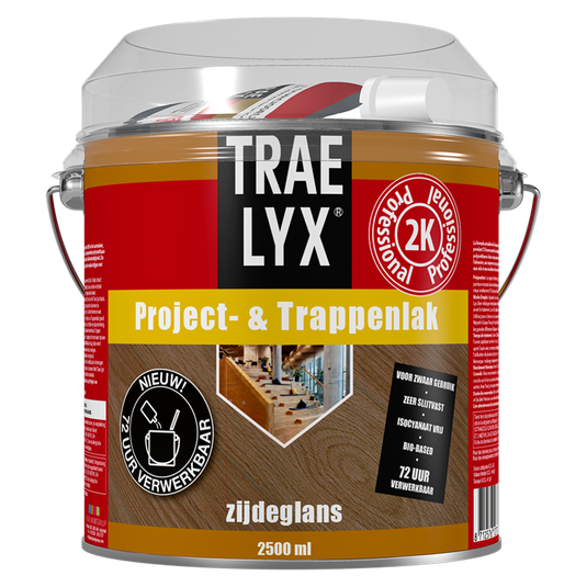 Trae-lyx 1074358 - tl prjct- trappenlak zgl 2,5lt | 1 stuks