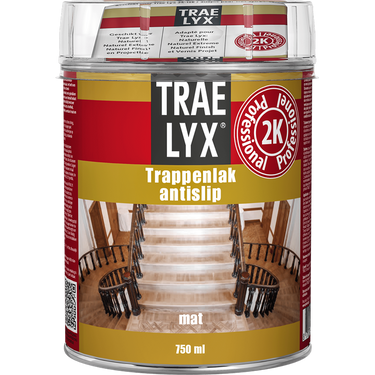 Trae-lyx 1074361 - tl trappenlak mat antisl 750ml | 1 stuks
