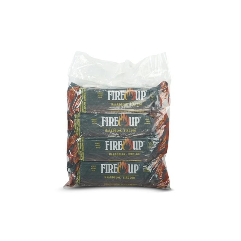 Afbeelding laden in galerijviewer, Fire-up thm openhaardblokken paraffine 1kg tas a 4 stuks
