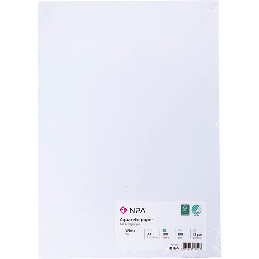 Https: www.cchobby.nl aquarelpapier-a4-180-gr-wit-100-vel-1-doos
