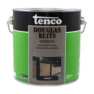 Touwen tenco douglas beits zwart dekkend 2500ml