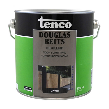 Tenco 1078324 - douglas beits waterbasisdekkend zwart 2,5l | 1 stuks