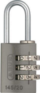 Abus hangslot met cijfercombinatie - grijs