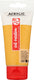Talens art creation acrylverf tube 75ml gele oker 227