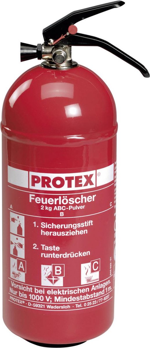 Protex powder 2 l fire class: a, b, c content 1 pc(s)