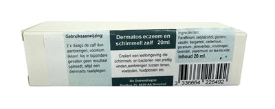 Afbeelding laden in galerijviewer, Dierendrogist Dermatos eczeem schimmelzalf
