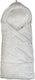 Lodger wrapper - wikkeldeken voor autostoel - wit - 0-9 maanden - winddicht warm - omslagdoek baby