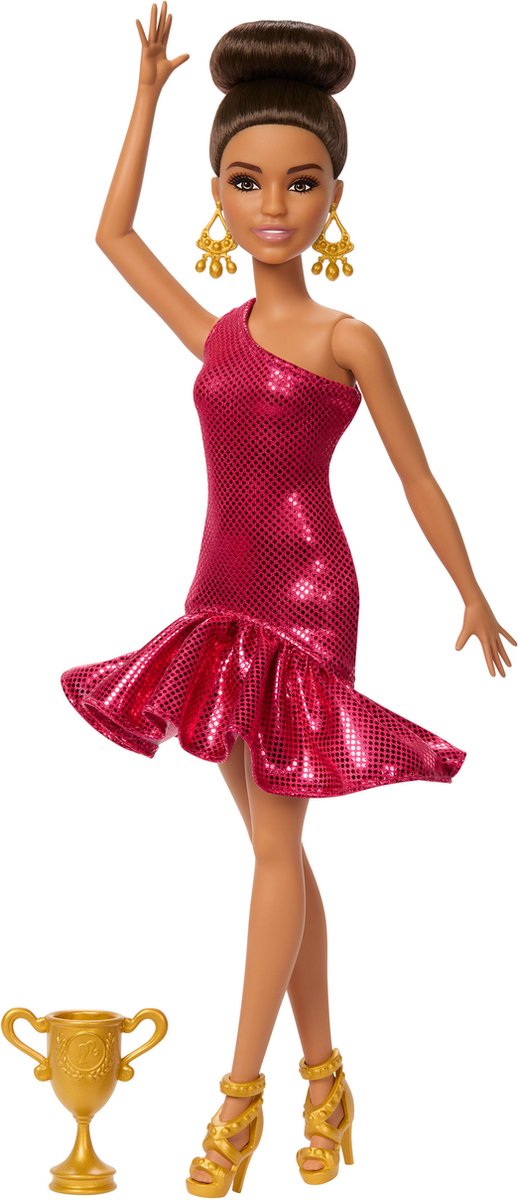 Afbeelding laden in galerijviewer, Barbie ballroom dancer met accessoires
