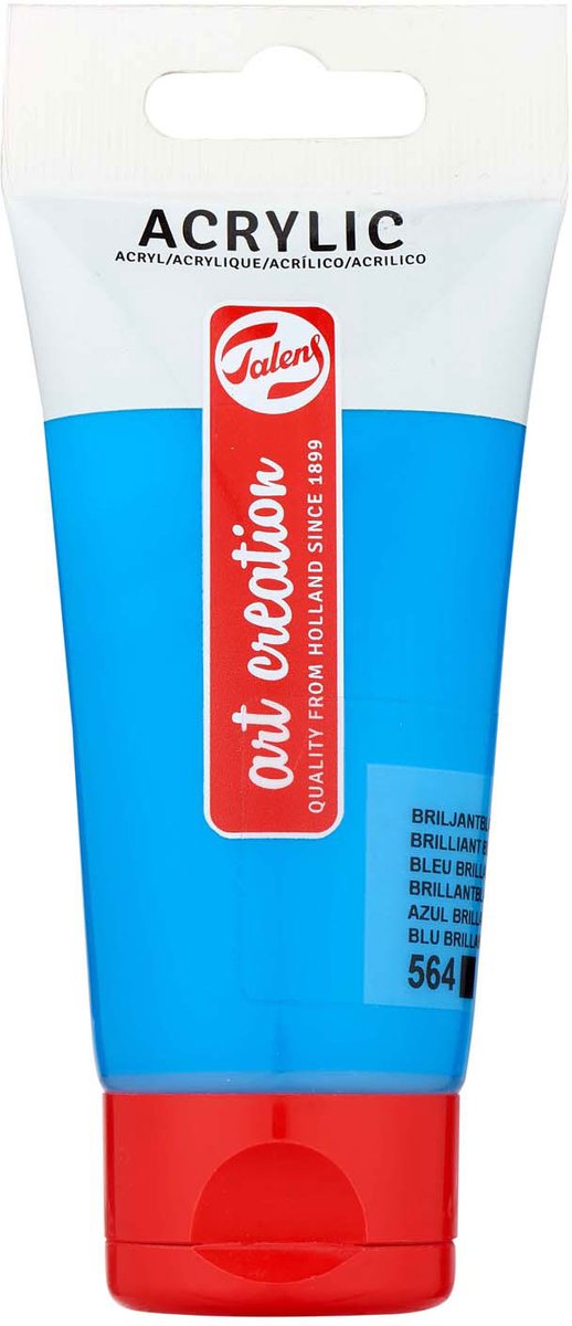 Afbeelding laden in galerijviewer, Talens art creation acrylverf tube 75 ml, briljantblauw (564)
