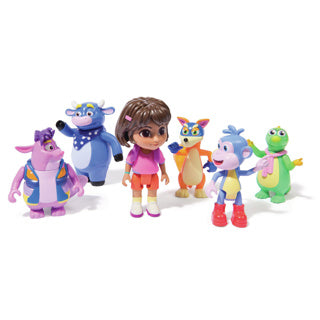 Afbeelding laden in galerijviewer, Dora figure assorti | 9 stuks
