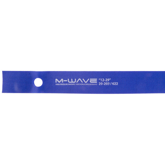 M-wave velglint 12-29 rt-hp-glue hoge druk 16 mm - blauw (1 set)