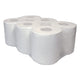 Imp pr poetspapier wit 2 laags rol 150m x 21cm (6 rollen)