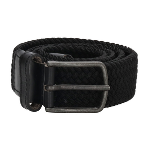 Unique 1070363 - riem size 105 zwart stretch nylon-leather | 4 stuks