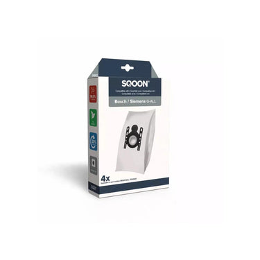 Sqoon stofzuigerzak bosch siemens g-all doos a 4 stuks